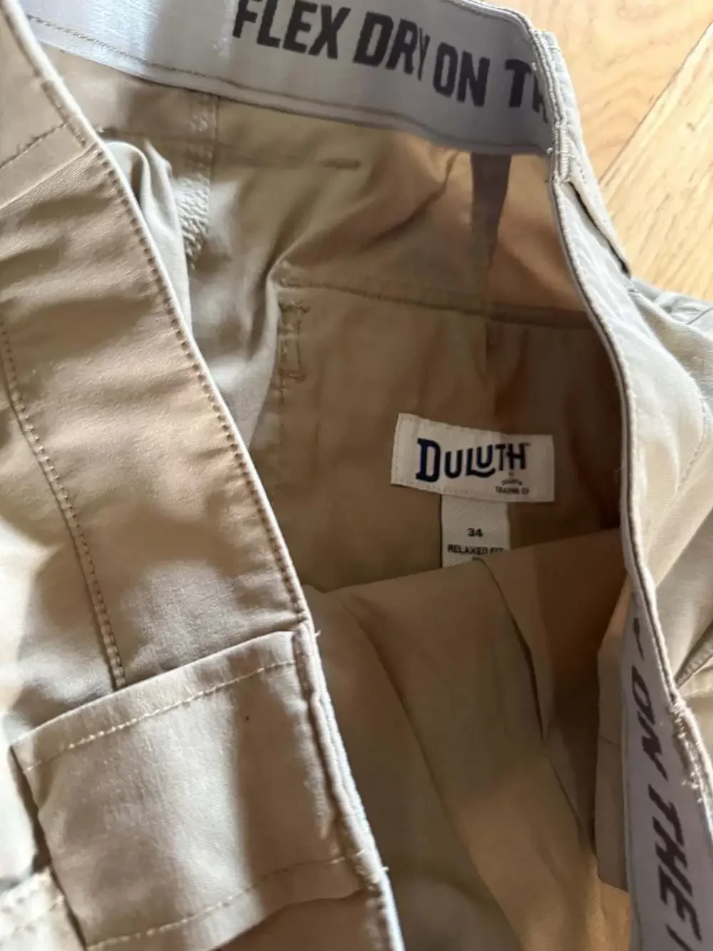 Duluth Trading Co. Men's DuluthFlex Dry on the Fly Relaxed Fit Cargo Shorts